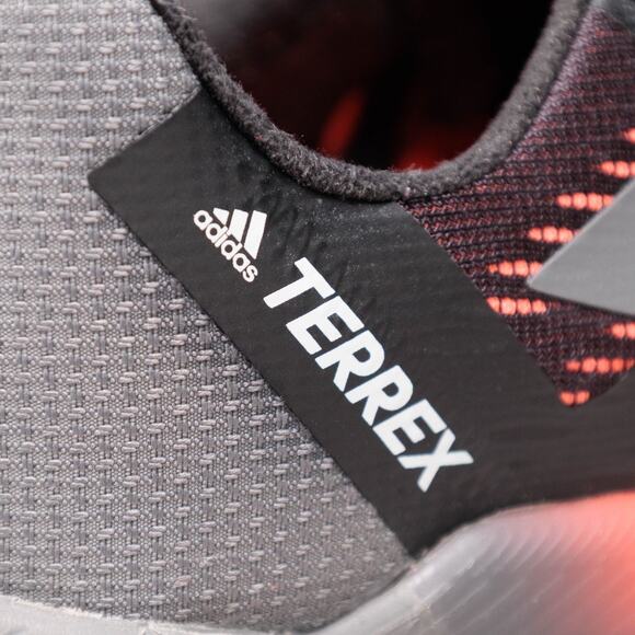 Adidas Terrex Agravic Flow 2 Trail Running Shoes Orange Black Mens Size 11 - Picture 9 of 16